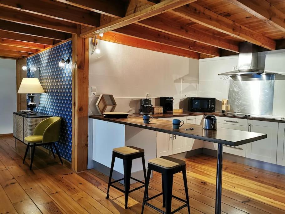 Cottage les Pyrénées au bord de l'eau Barbazan Extérieur photo